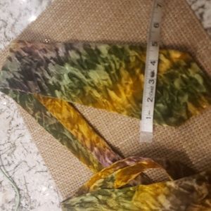 Vintage Circa 1970 Velvet Tie